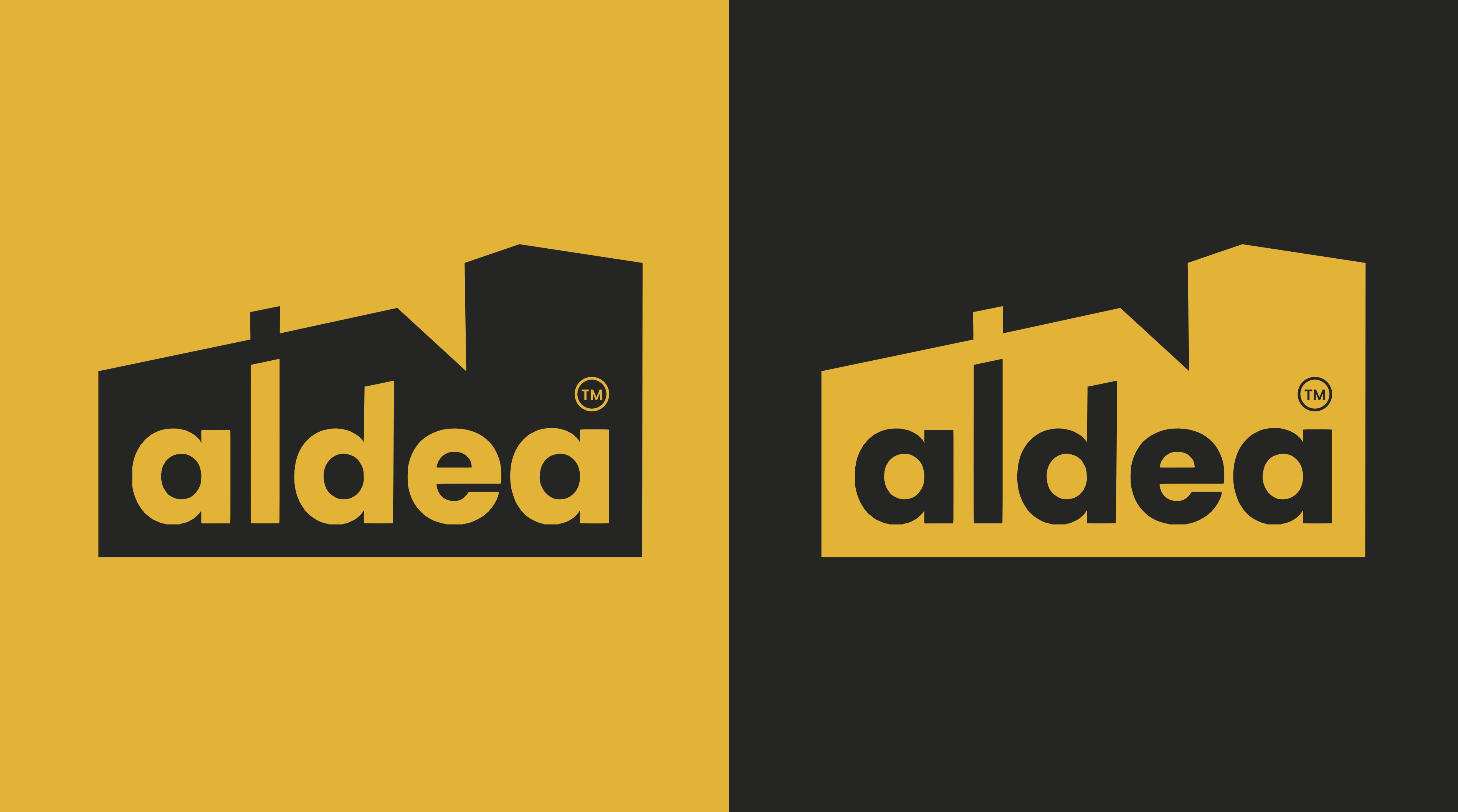 Déclinaison du logo Aldea