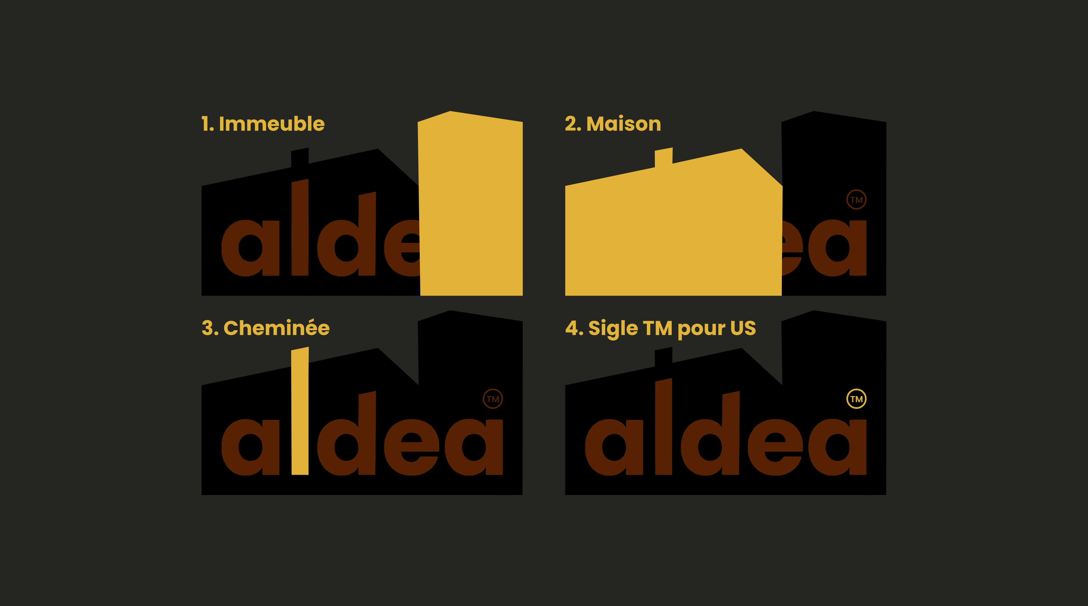 Mockup 1 du projet Aldea