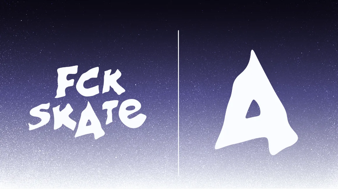 Déclinaison du logo Fckskate