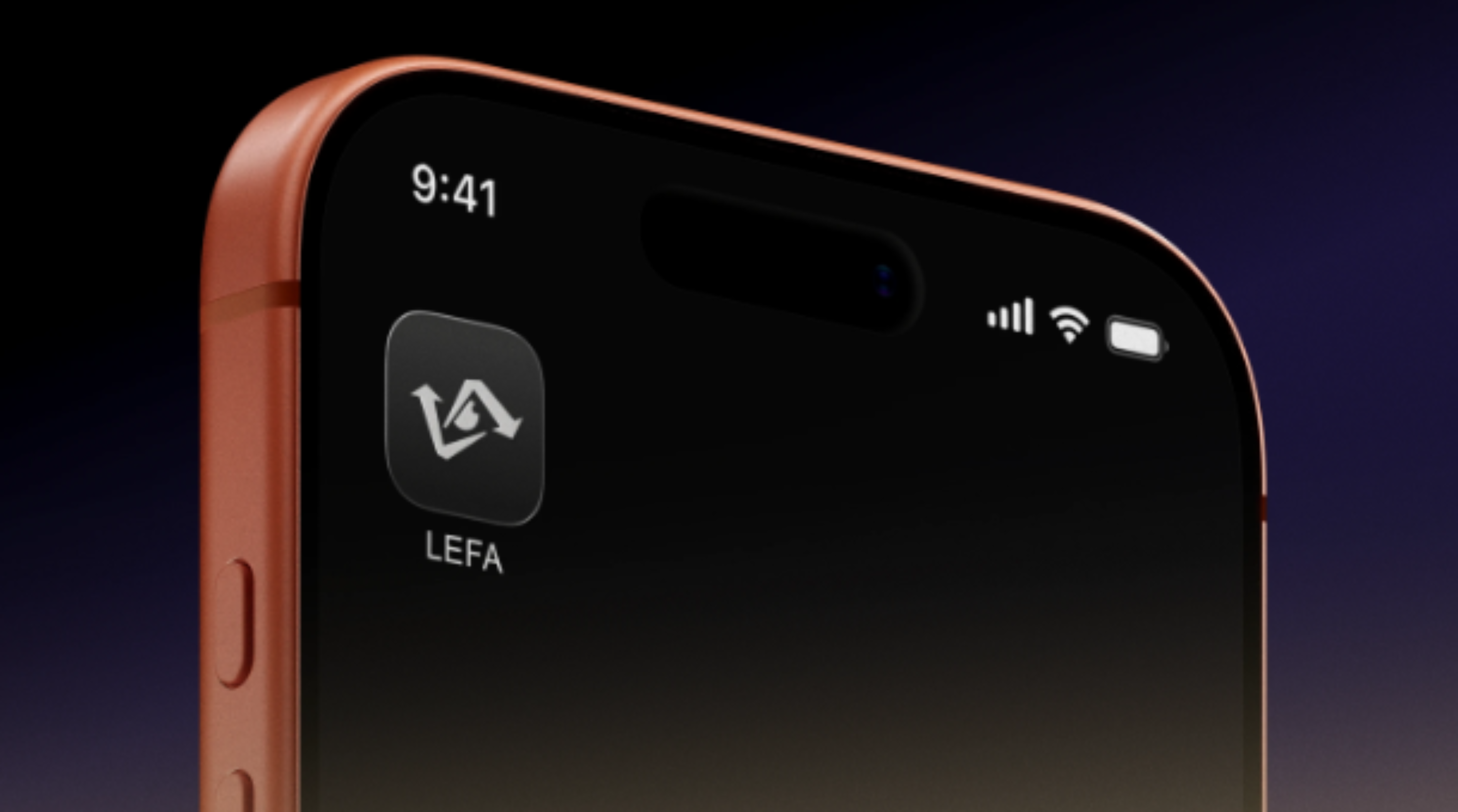 Mockup 3 du projet LEFA