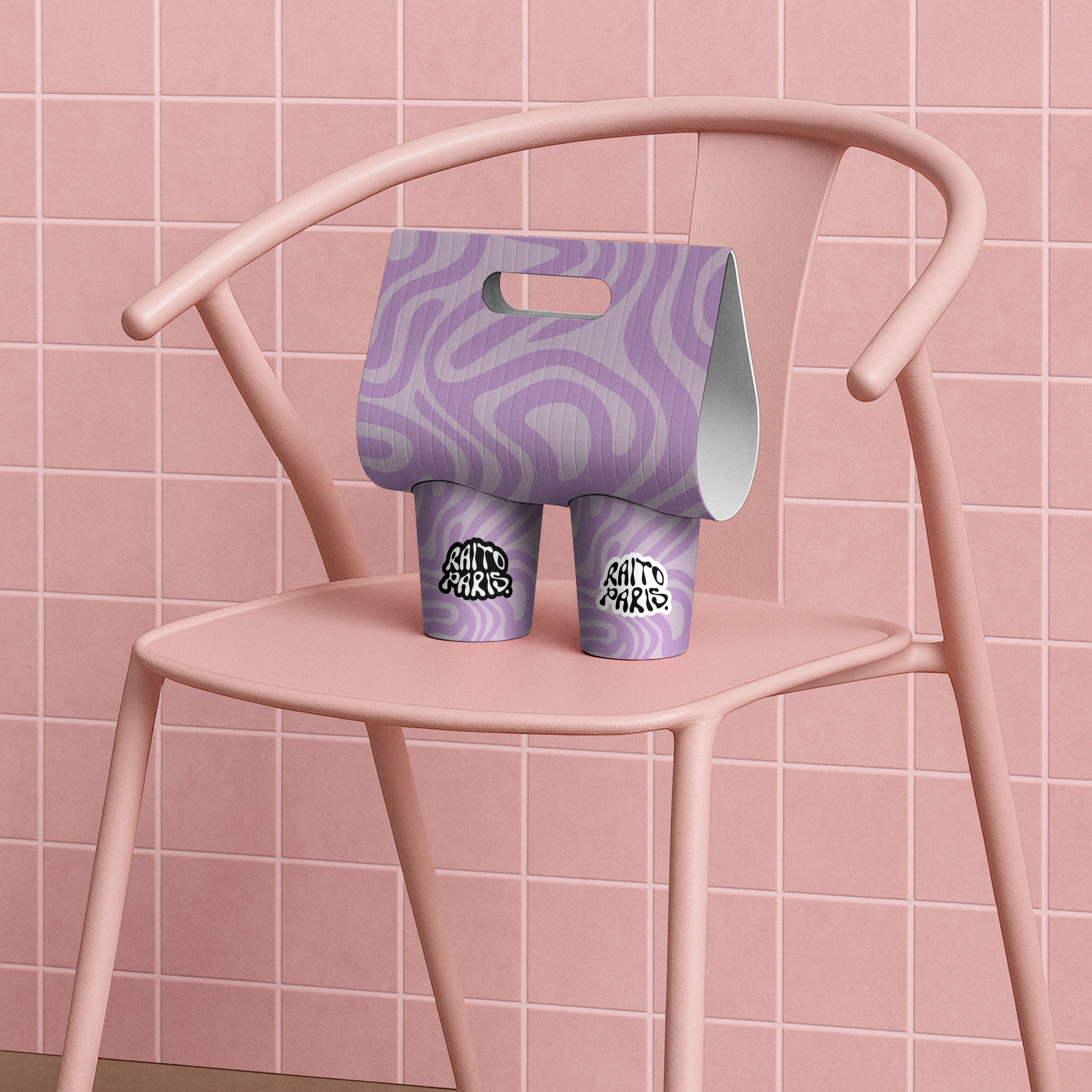 Mockup 3 du projet Raito Paris